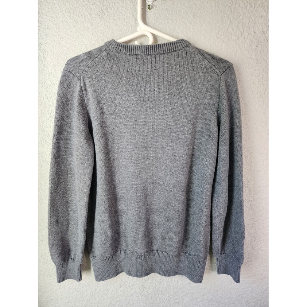 Crewcuts Gray Dinosaur Knit Sweater Kids Boys Size‎ M - Picture 2 of 4